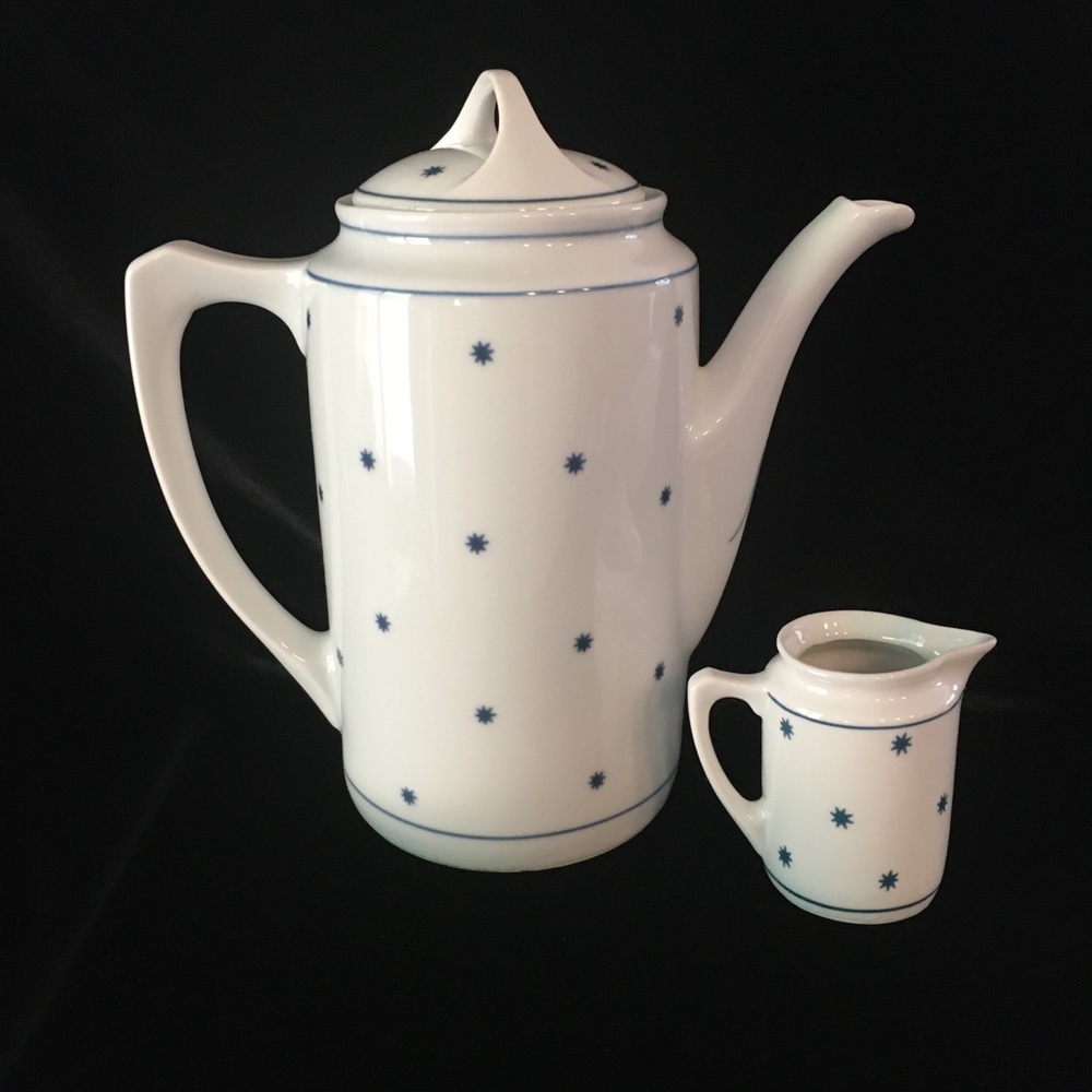 Vintage Teapot and Creamer